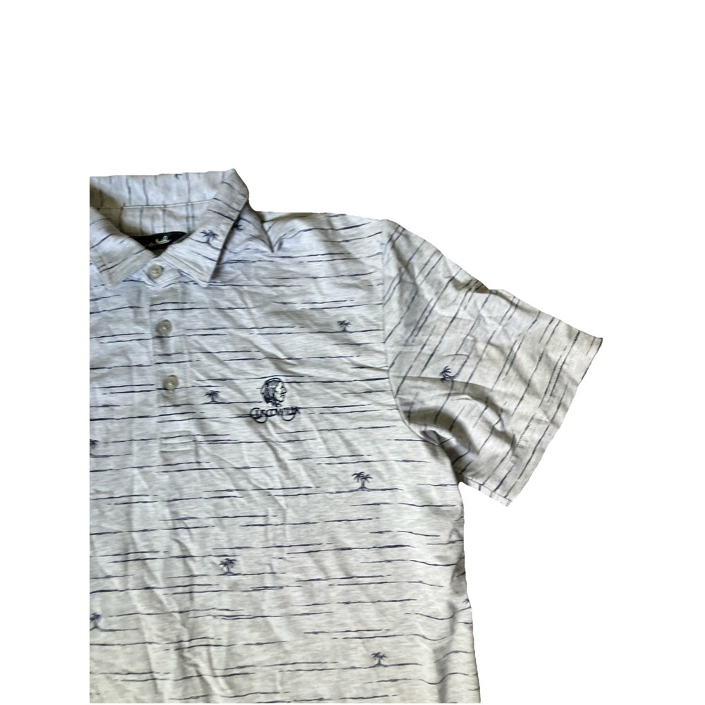 Travis Mathew Men's M Golf Polo Cuscowilla Course Logo